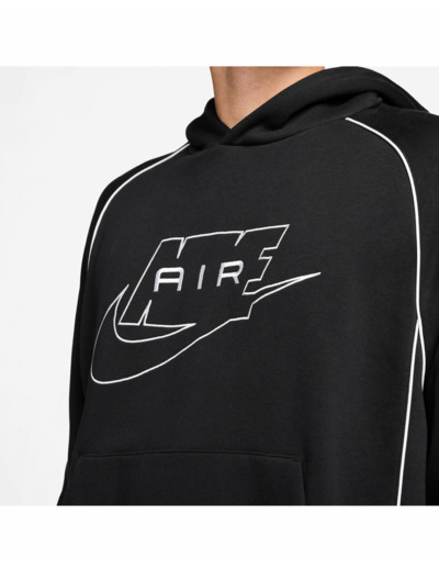 Sweat à capuche Homme M NK AIR PO HDY Noir