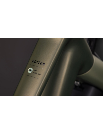 Vélo urbain EDITOR ONE FE Vert/Noir