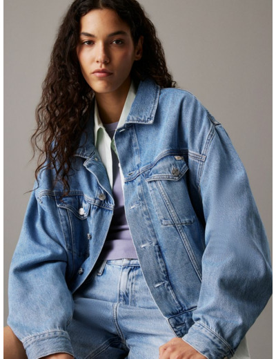 VESTE EN DENIM BOXY