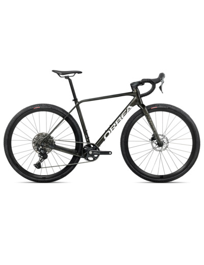 Vélo de gravel TERRA H45 1X Vert/Blanc Ivoire