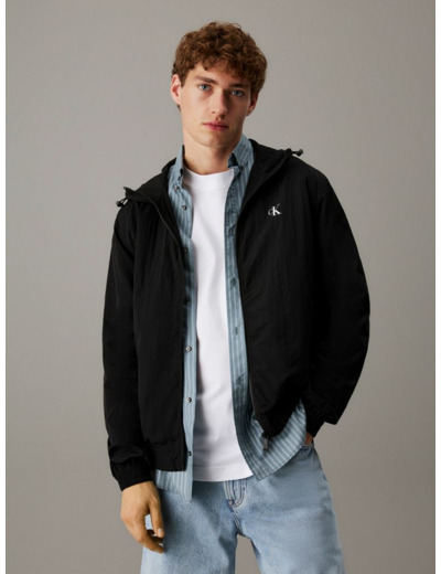 VESTE ANORAK À CAPUCHE