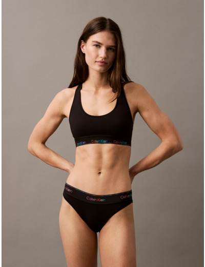 BRASSIÈRE SANS COUCHE EN MELANGE COTON ICON PRIDE