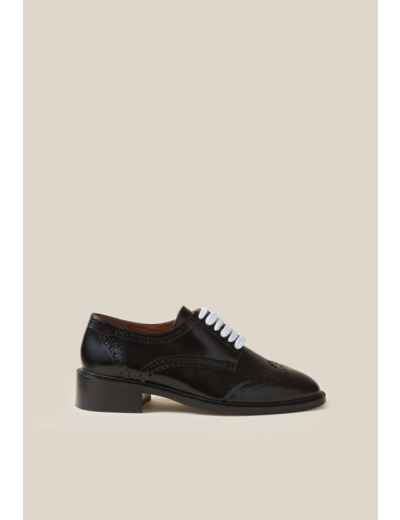 Derbies cuir vernis