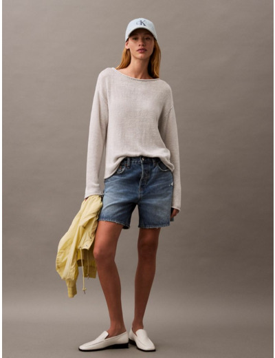 PULL EN LIN ET NYLON ÉPAIS