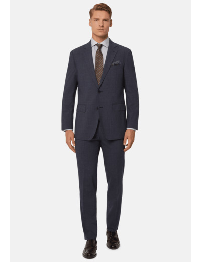 Abito Micro Fantasia Blu