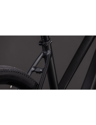 Vélo trekking NULANE PRO Gris/Chrome