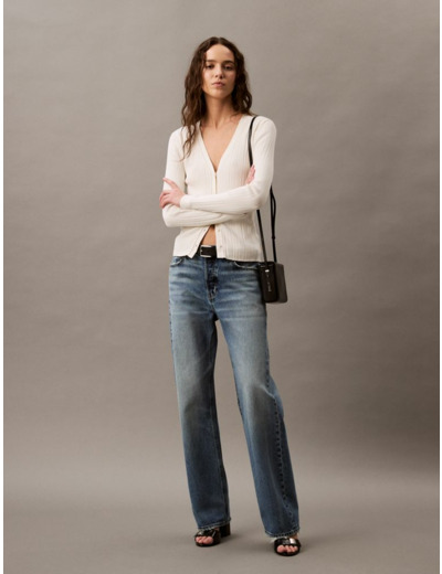 CARDIGAN EN COTON CÔTELÉ