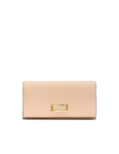 Pia de Lancel - Portefeuille continental dépliant - Nude