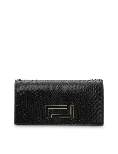 Pia de Lancel - Portefeuille continental dépliant - Noir