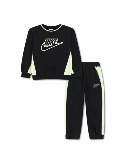 Ensemble de survetement Enfant NKN FT COLOR BLOCKED CREW SET Noir