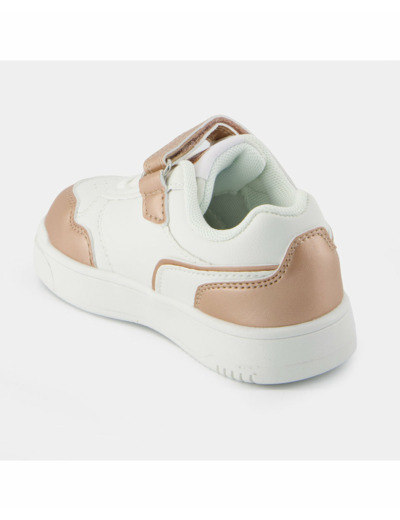 Chaussures Bébé fille LCS COURT BREAKER GIRL INF OPTICAL WHITE Blanc