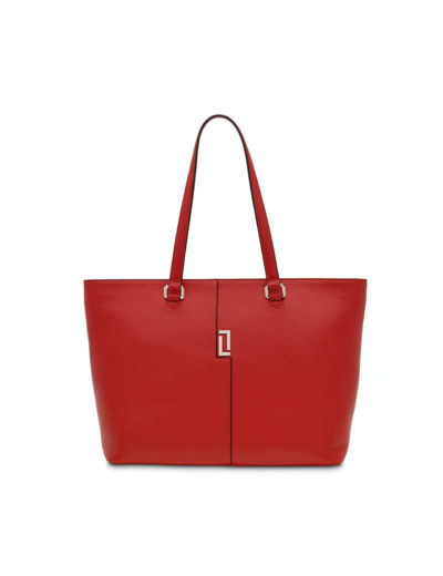 Lola - Cabas Zippe - Grand Modèle - Rouge Lancel