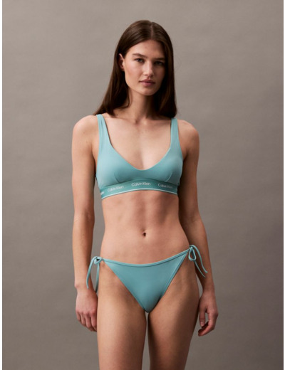 CULOTTE DE BIKINI À NOEUD LATÉRAL STRING