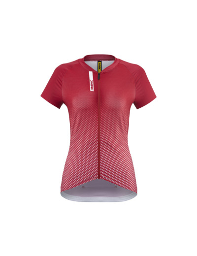 Maillot manches courtes Femme AKSIUM Rouge Coquelicot