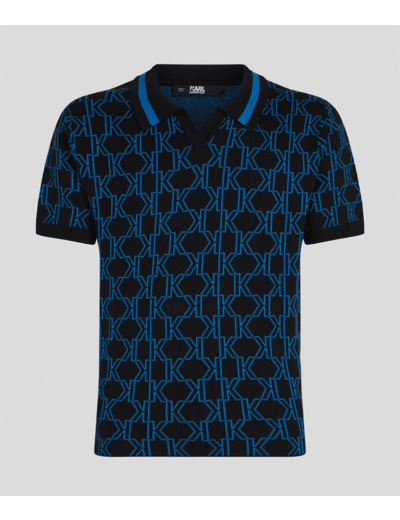 COLORFUL MONOGRAM POLO