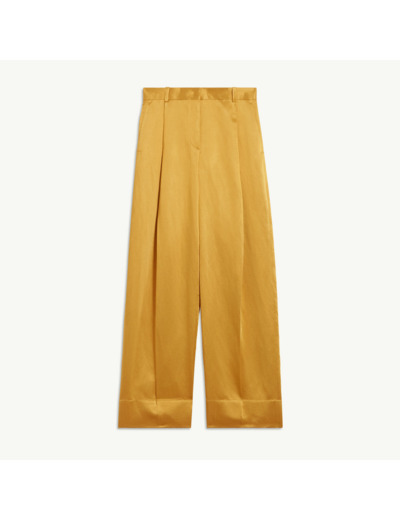 Pantalon large en viscose