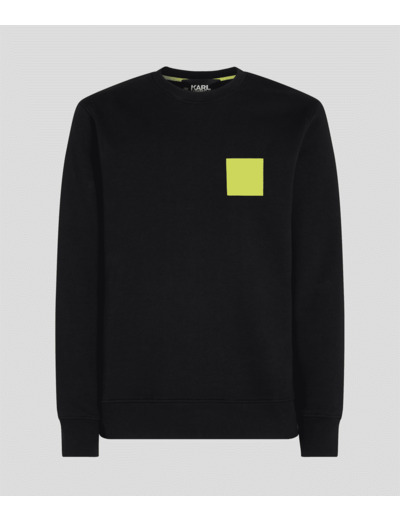 SQUARE RUBBER PATCH SWEAT
