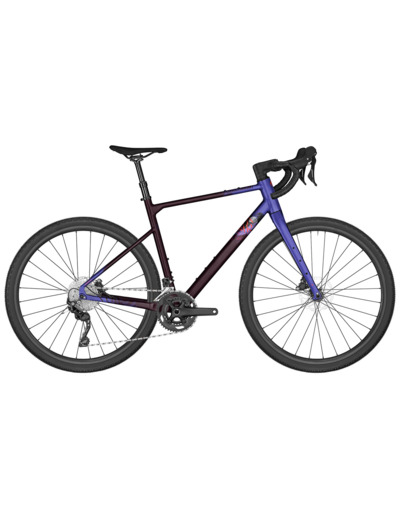 Vélo de gravel GRANDURANCE LTD Noir Rougeâtre