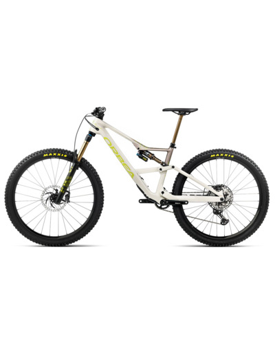 VTT tout suspendu OCCAM LT M10 Blanc Ivoire/Nickel