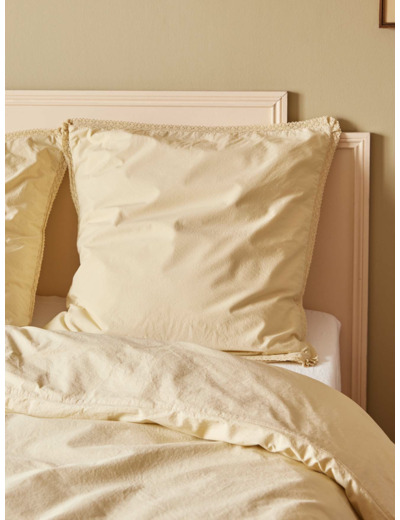 TAIE D'OREILLER DENTELLE