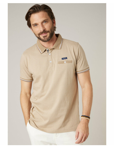 Polo Homme DREX PO M M+ Beige
