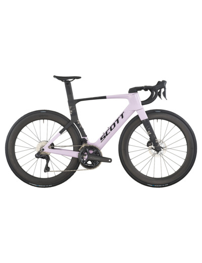 Vélo de route FOIL RC 10 Rose Violet/Noir Carbone