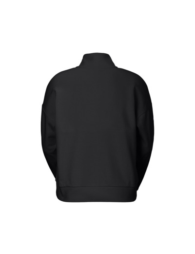 Sweat semi-zippé Femme HALFZIP Noir