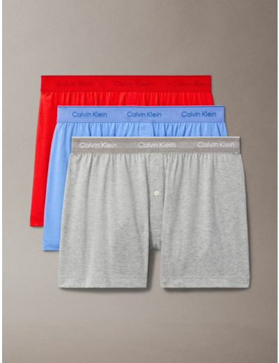 BOXERS EN COTON - PACK DE 3