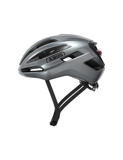 Casque Gravel Unisexe TAIPAN LED Argent Graphite