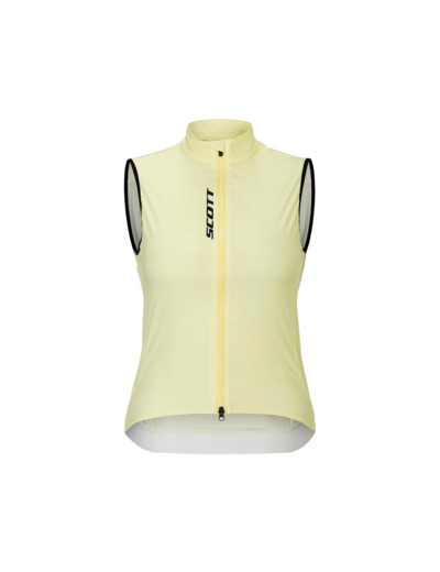 Gilet coupe-vent Femme PRO Jaune Pastel
