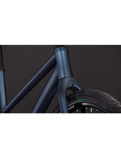 Vélo urbain EDITOR PRO Bleu Minéral/Chrome