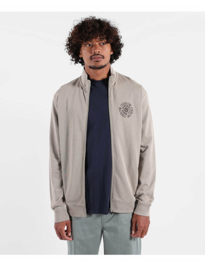 Veste zip Homme Gris