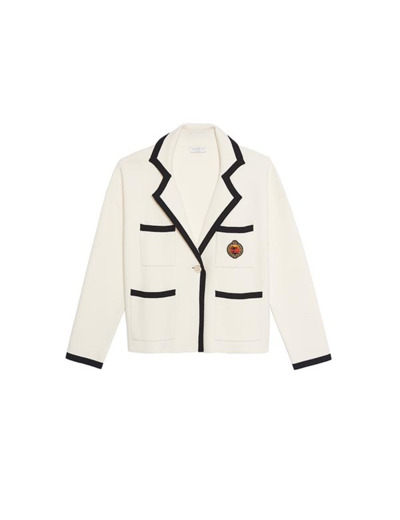 Cardigan façon veste de tailleur
