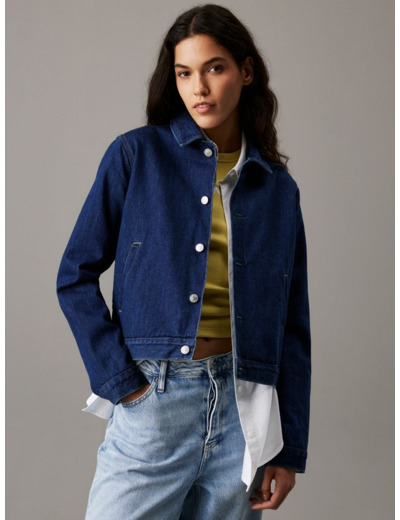 VESTE EN DENIM COURTE