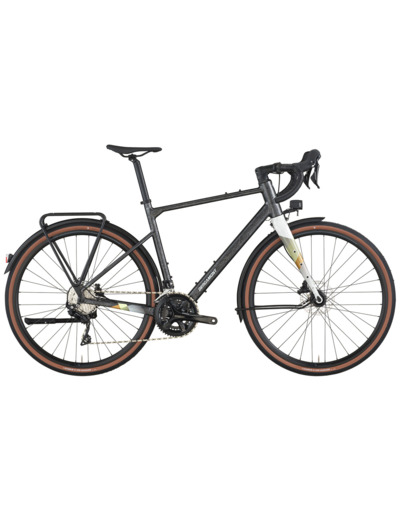 Vélo de gravel GRANDURANCE RD 20 Gris Marbre