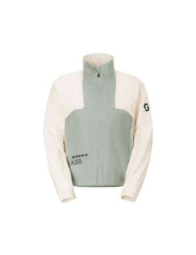 Veste déperlante Femme EXPLORAIR ESCAPE Coton Blanc/Gris