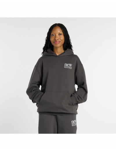 Sweat à capuche Femme RE LONG LENGTH HD Gris