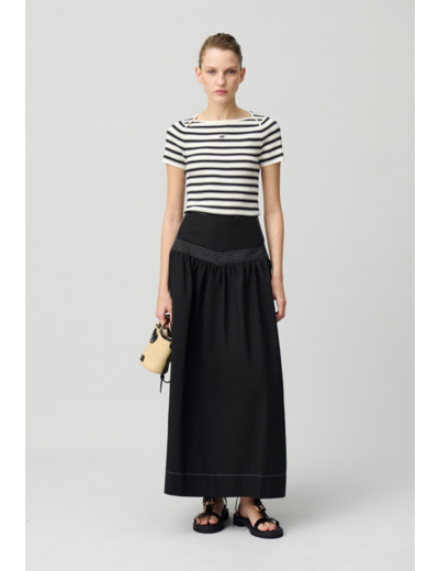 Jupe longue basque