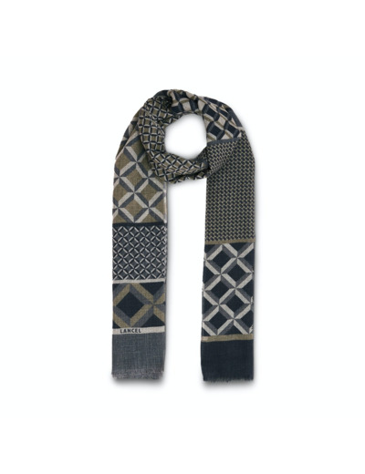 Motif Graphic - Echarpe 70x180 Graphic - Antracite