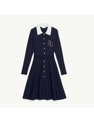 Robe esprit polo