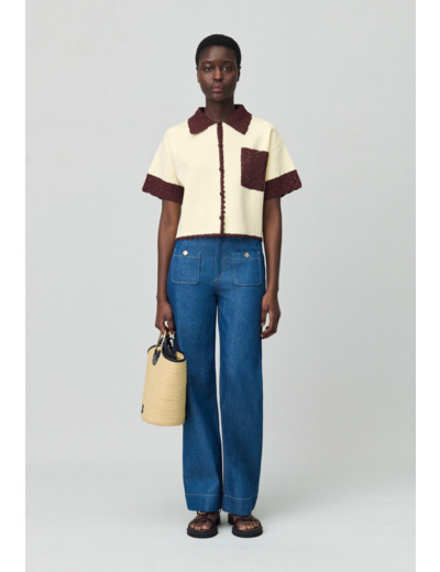 Chemisette maille fine