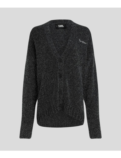 SPARKLE YARN CARDIGAN