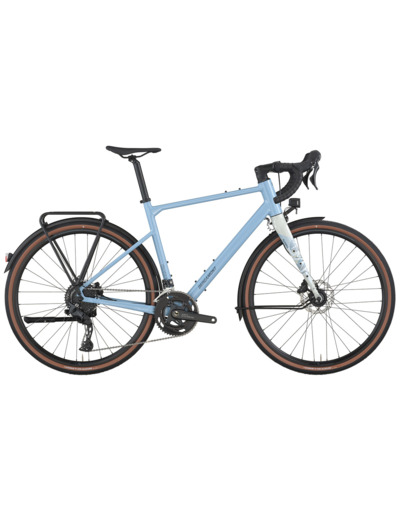 Vélo de gravel GRANDURANCE RD 30 Bleu Aura