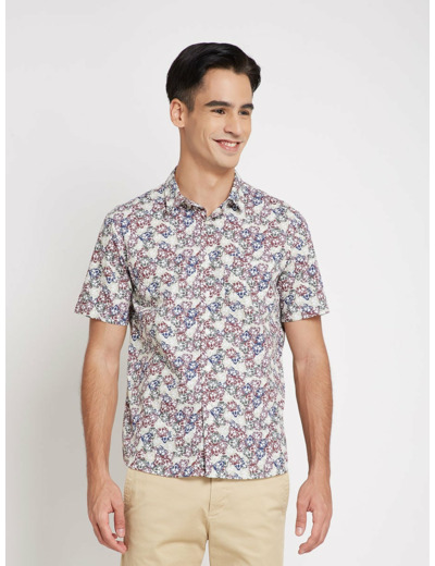 เสื้อเชิ้ตแขนสั้น รุ่น 2207SSCU48GR