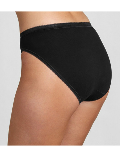 Sloggi Basic - Culotte tai coton - Noir