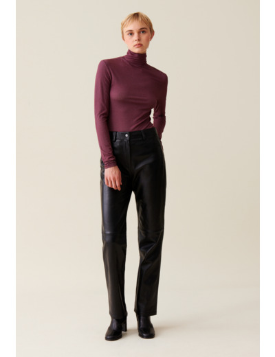 Top col cheminée ajusté