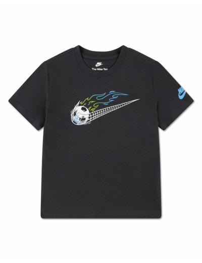 T-shirt Jeune enfant NKB SOCCER SWOOSH TEE Noir
