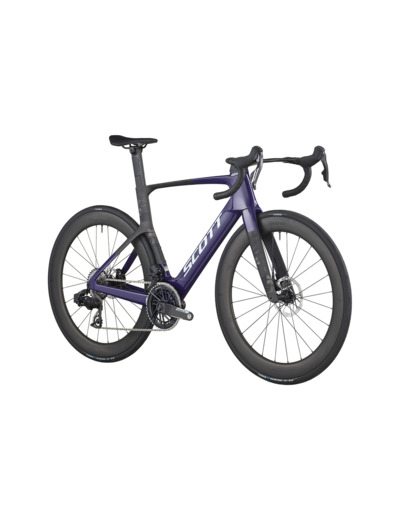 Vélo de route FOIL RC TEAM Violet Raisin/Noir Carbone