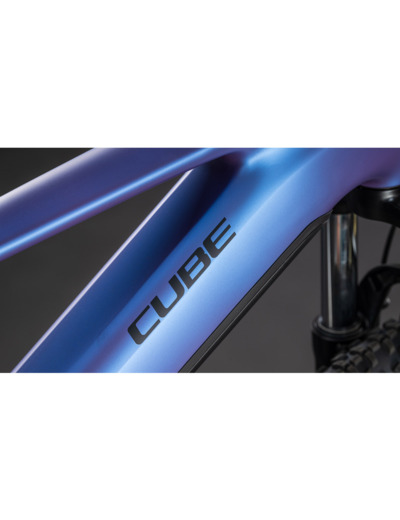 VTT semi rigide électrique REACTION HYBRID ONE 800 Bleu Iris