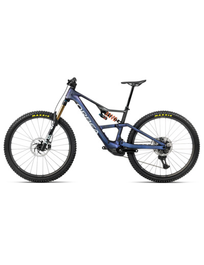 VTT tout suspendu électrique RISE LT M-TEAM 420W Tanzanite/Carbone